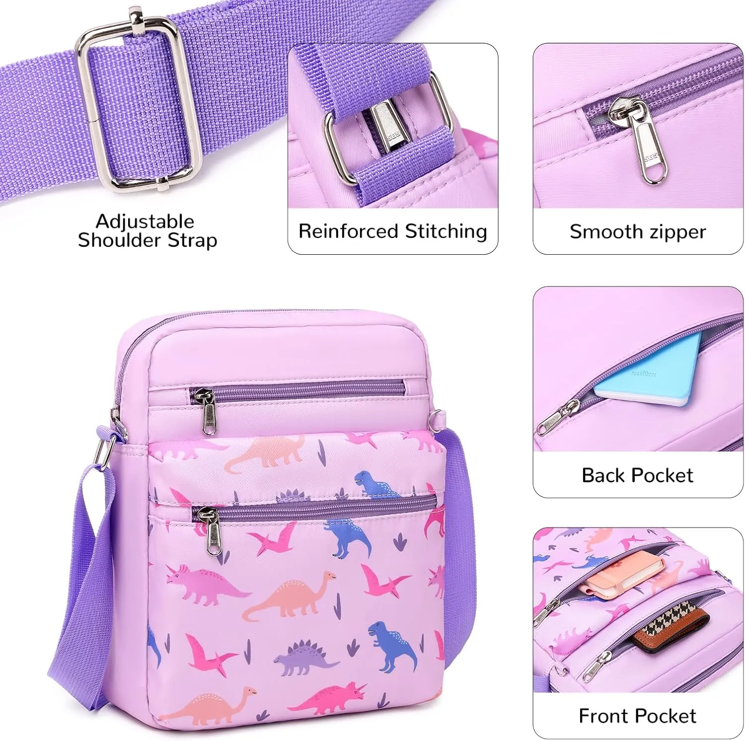 Teen Girls Crossbody Purse Bag for Kids girls 8-9, 9-10, 10-12