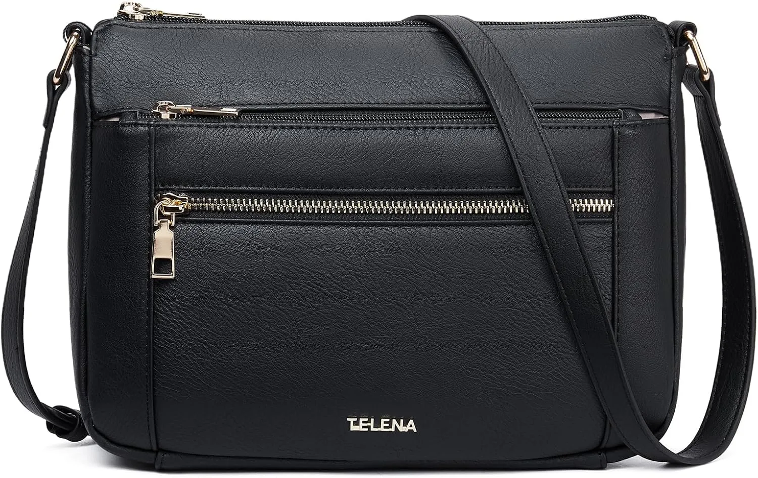 Telena Crossbody Bags for Women, Leather Cross body Purse With Adjustable Strap
