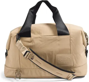 THE NORTH FACE Women's Never Stop Weekender Duffel, Kelp Tan/TNF Black, One Size