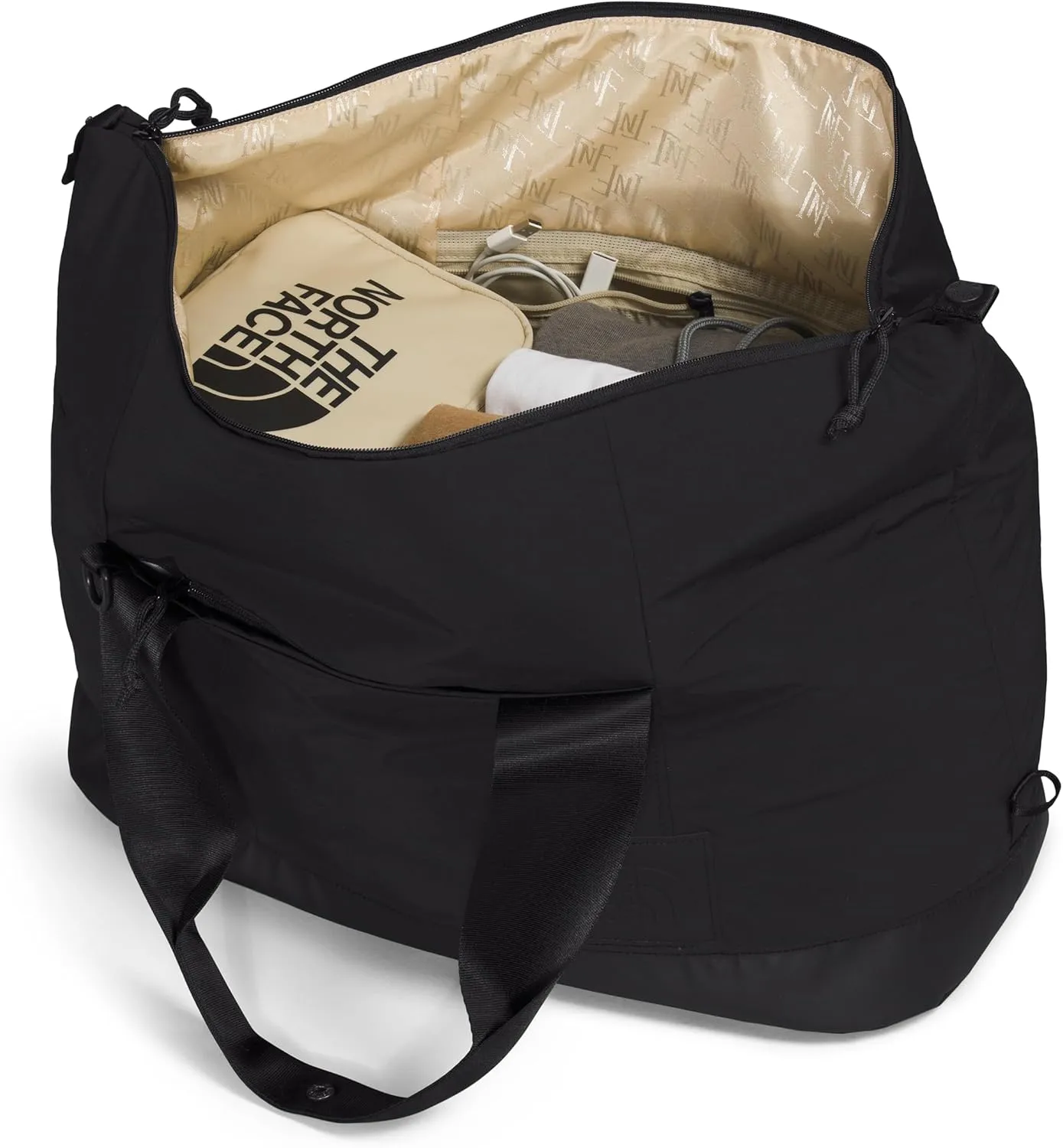 THE NORTH FACE Women's Never Stop Weekender Duffel, TNF Black, One Size