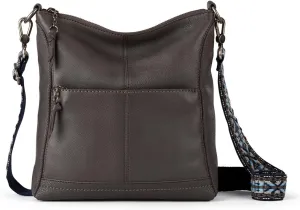 The Sak Lucia Crossbody Bag in Leather, Convertible Purse with Adjustable Strap