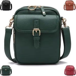 Tojoyride Crossbody Bag, Urvashi Crossbody Bag, Vintage Anti Theft Purse Messenger Shoulder Bags Built In Wallet