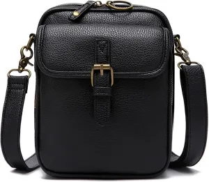 Tojoyride Crossbody Bag, Urvashi Crossbody Leather Bag, Vintage Anti Theft Purse Messenger Shoulder Bags