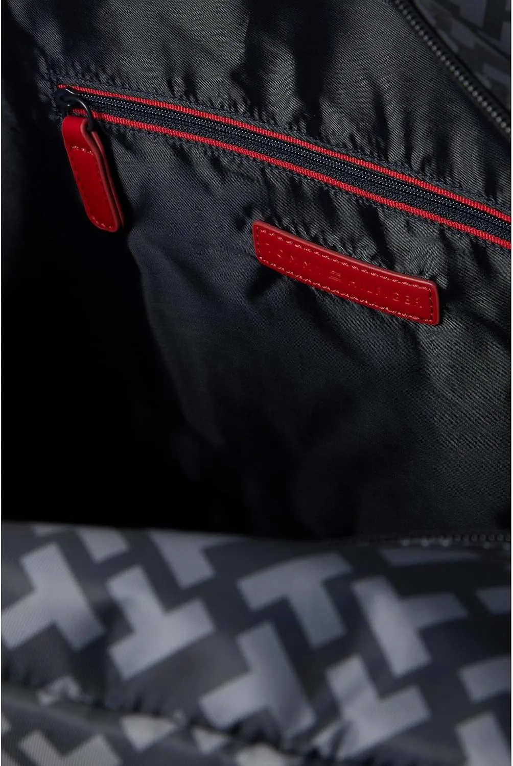 Tommy Hilfiger Kayna II Convertible Weekender TH Bias Smooth Nylon Black Tonal One Size