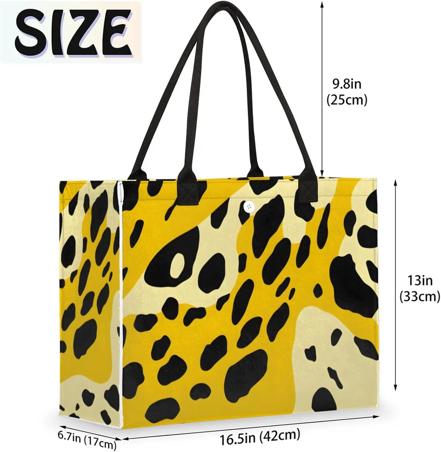 Tote Bag for Women Reusable Canvas Shoulder Bag