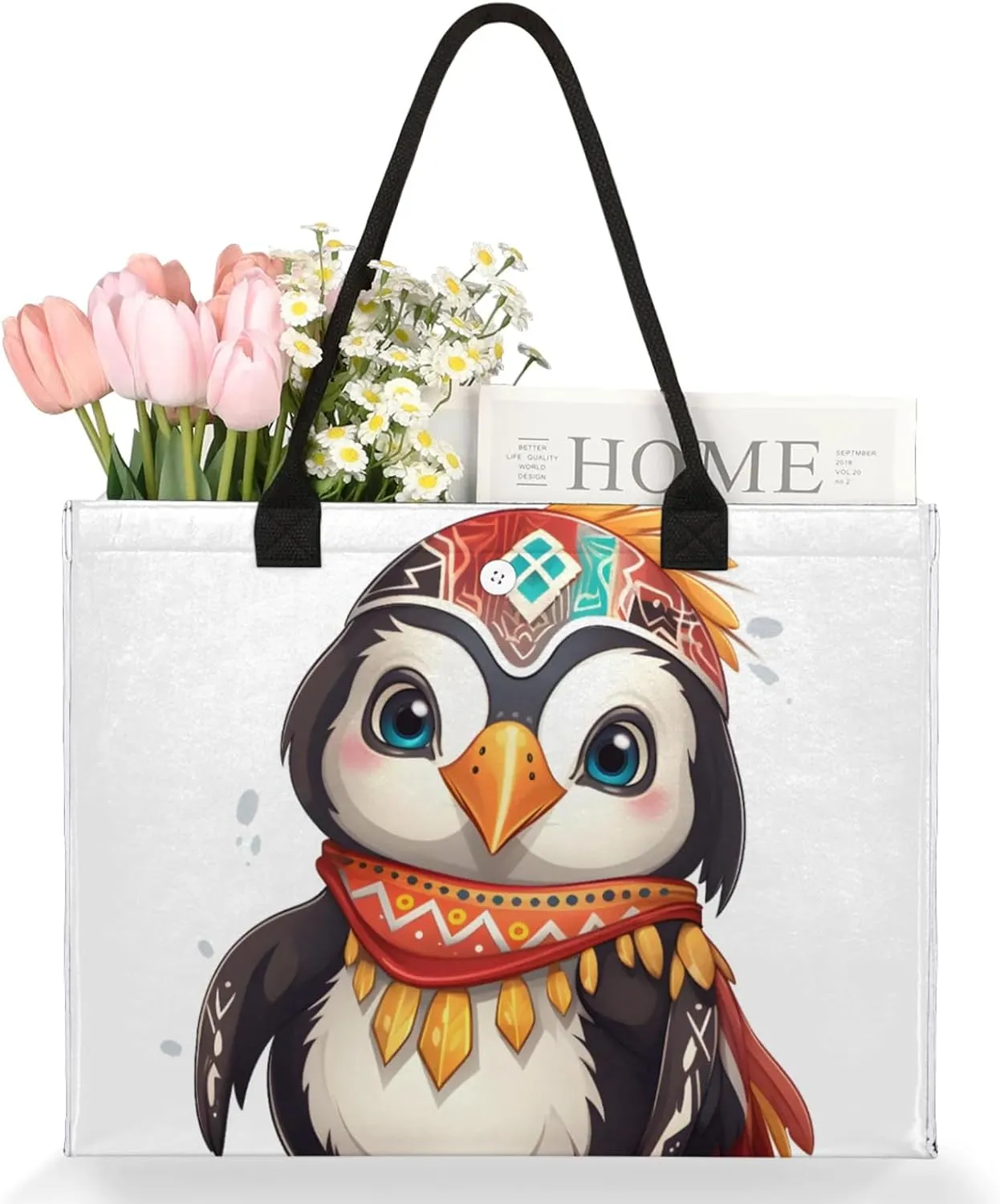 Tote Bag for Women Reusable Canvas Shoulder Bag