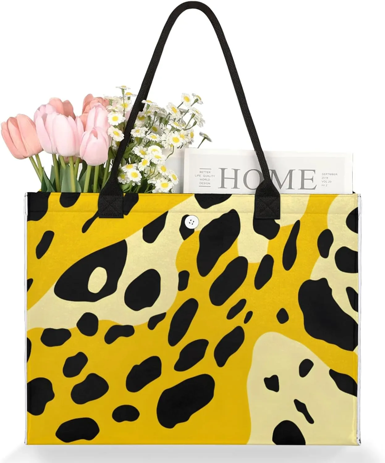 Tote Bag for Women Reusable Canvas Shoulder Bag