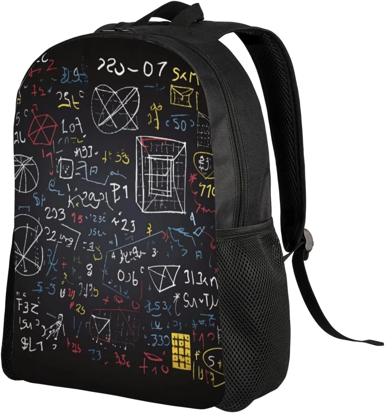 Travel Backpack for Women Men Lightweight 17 inch Laptop Bag mathematics and physics Backpack Casual Daypack