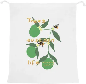 'Trees Sustain Life' Laundry/Washing/Storage Bag (LB00031658)