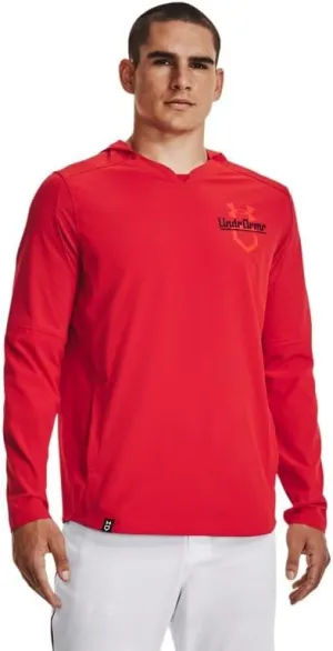 Under Armour Hooded Mens Baseball Cage Jacket L