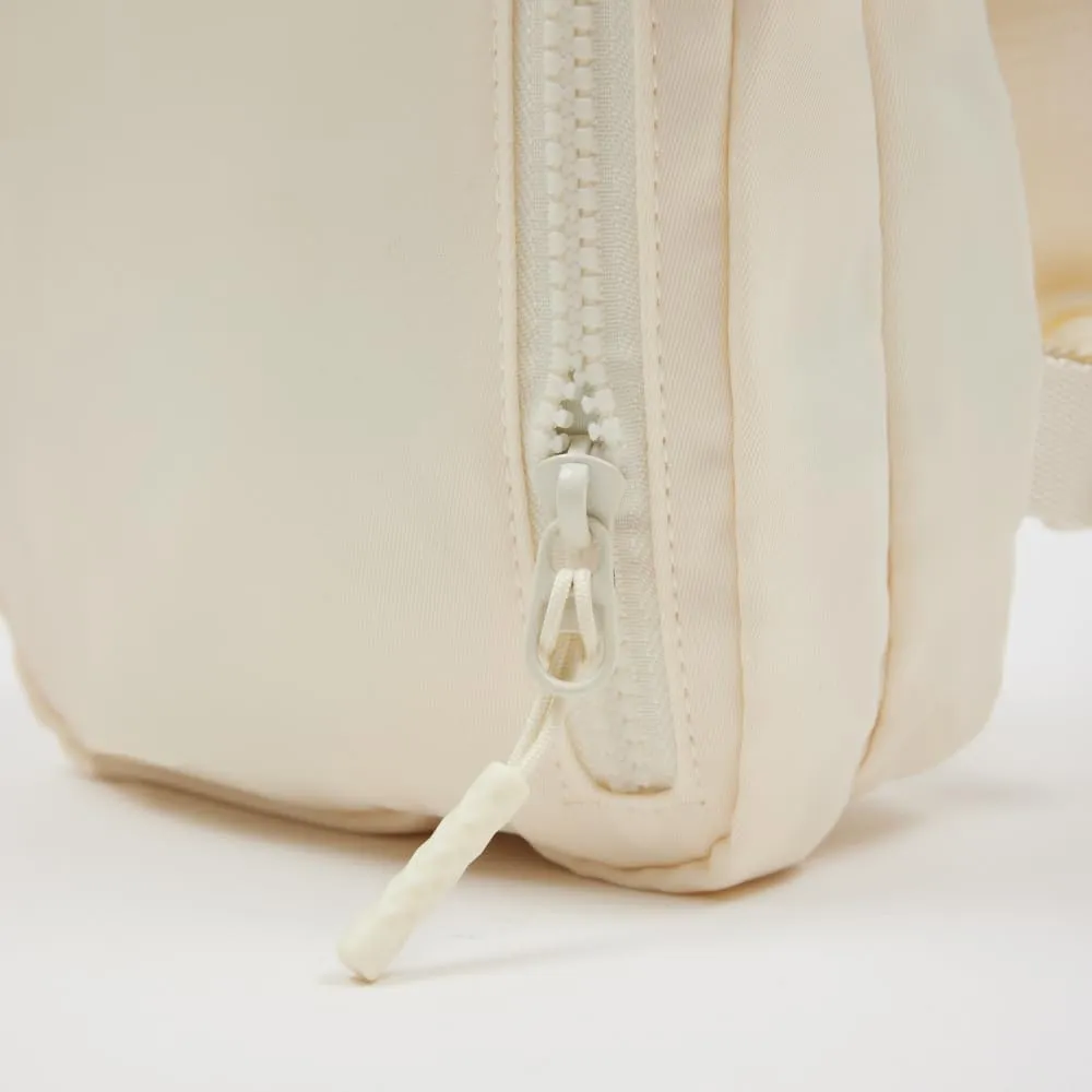 VAKAER Small Crossbody Bag Purse Women‘s Sling Bag Daypack Backpack with Convertible Adjustable Strap for Travel Hiking (Beige)