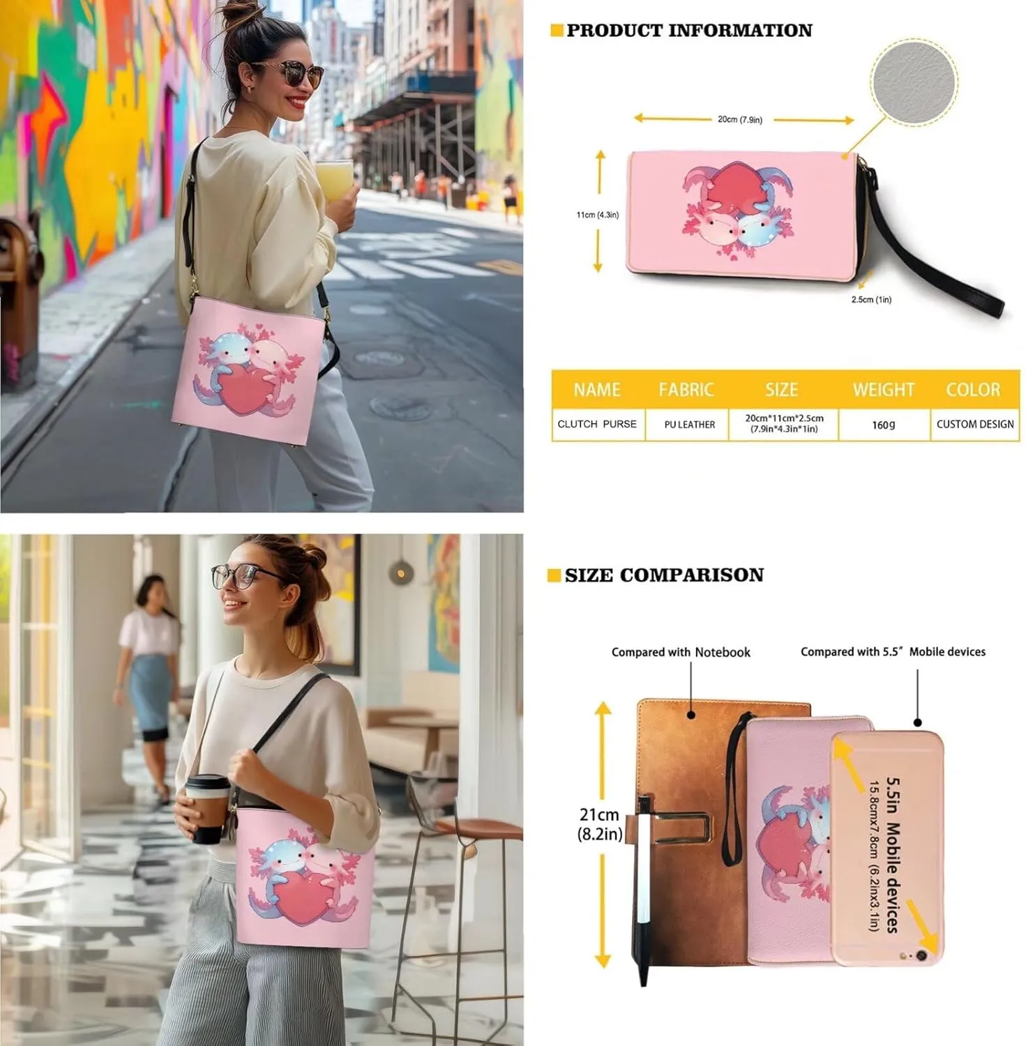 Valentine Bucket Crossbody Bags Set for Women Girls, Leather Bucket Tote Bag Satchel Purse Gift for Wife Girlfriend