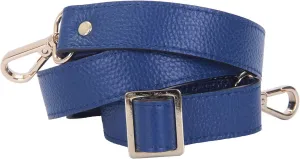 VanEnjoy Full Grain Leather Adjustable Replacement Strap Cross Body Bag Purse,1 inch wide(Blue)