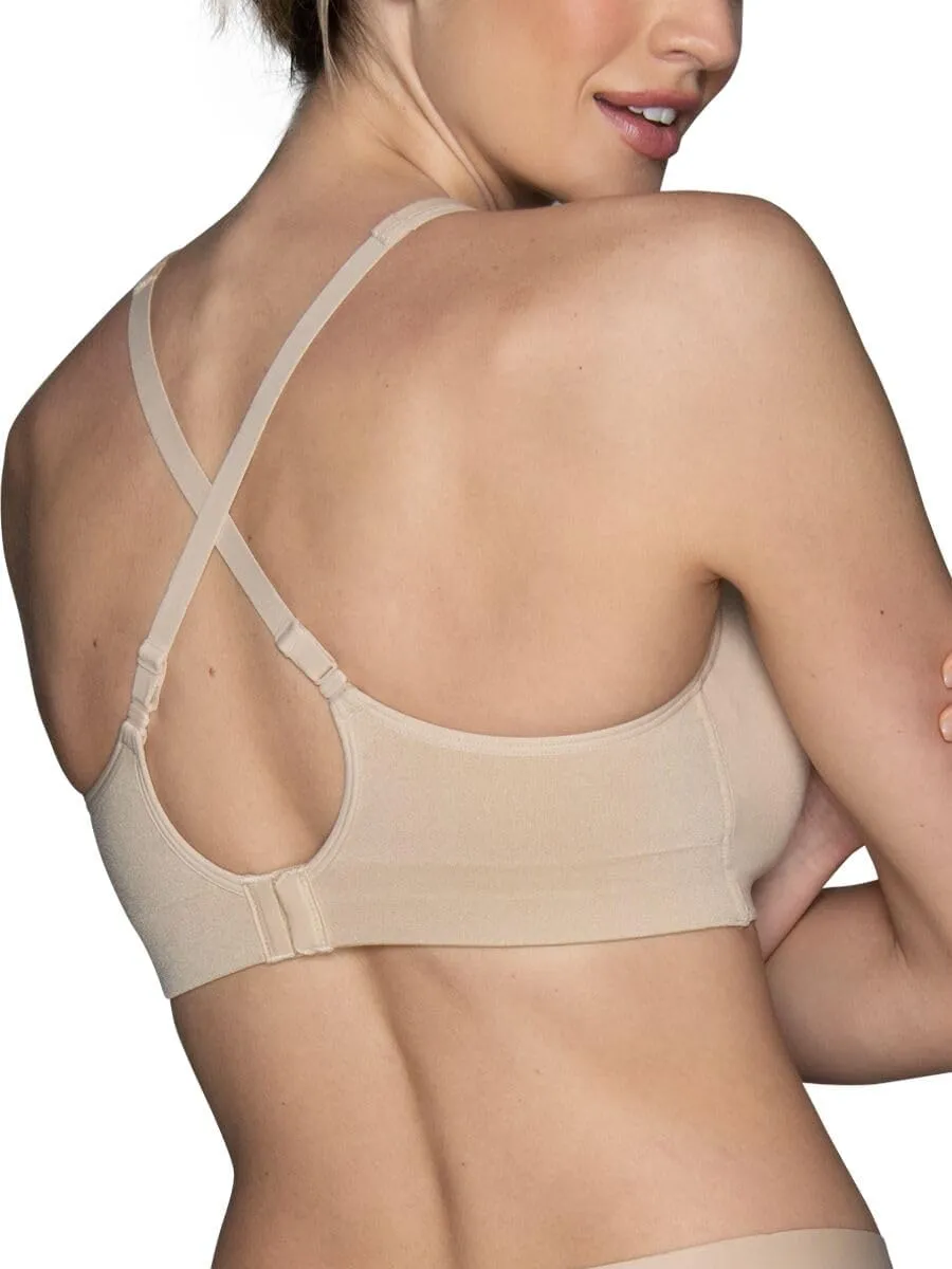 Vanity Fair Women's Beyond Comfort Wireless Bra, Convertible Straps & Flexible Fit, Simple Sizing Available S-3XL