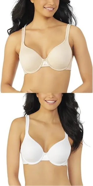 Vanity Fair Women's Body Caress Full Coverage Underwire Bra 75335