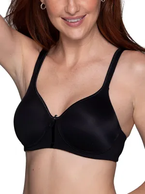 Vanity Fair Women's Bra with 2-Way Convertible Straps, Body Caress Full Coverage, Lightly Lined Cups up to DD