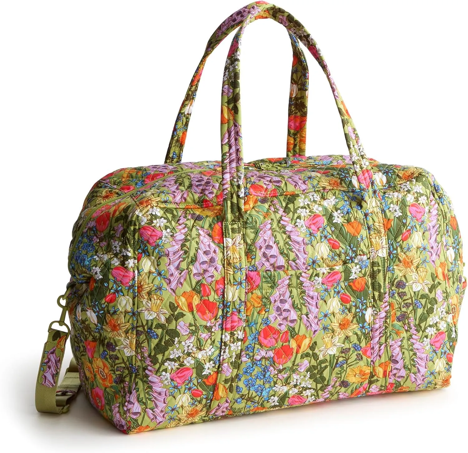 Vera Bradley Premium Cotton Large Miramar Weekender
