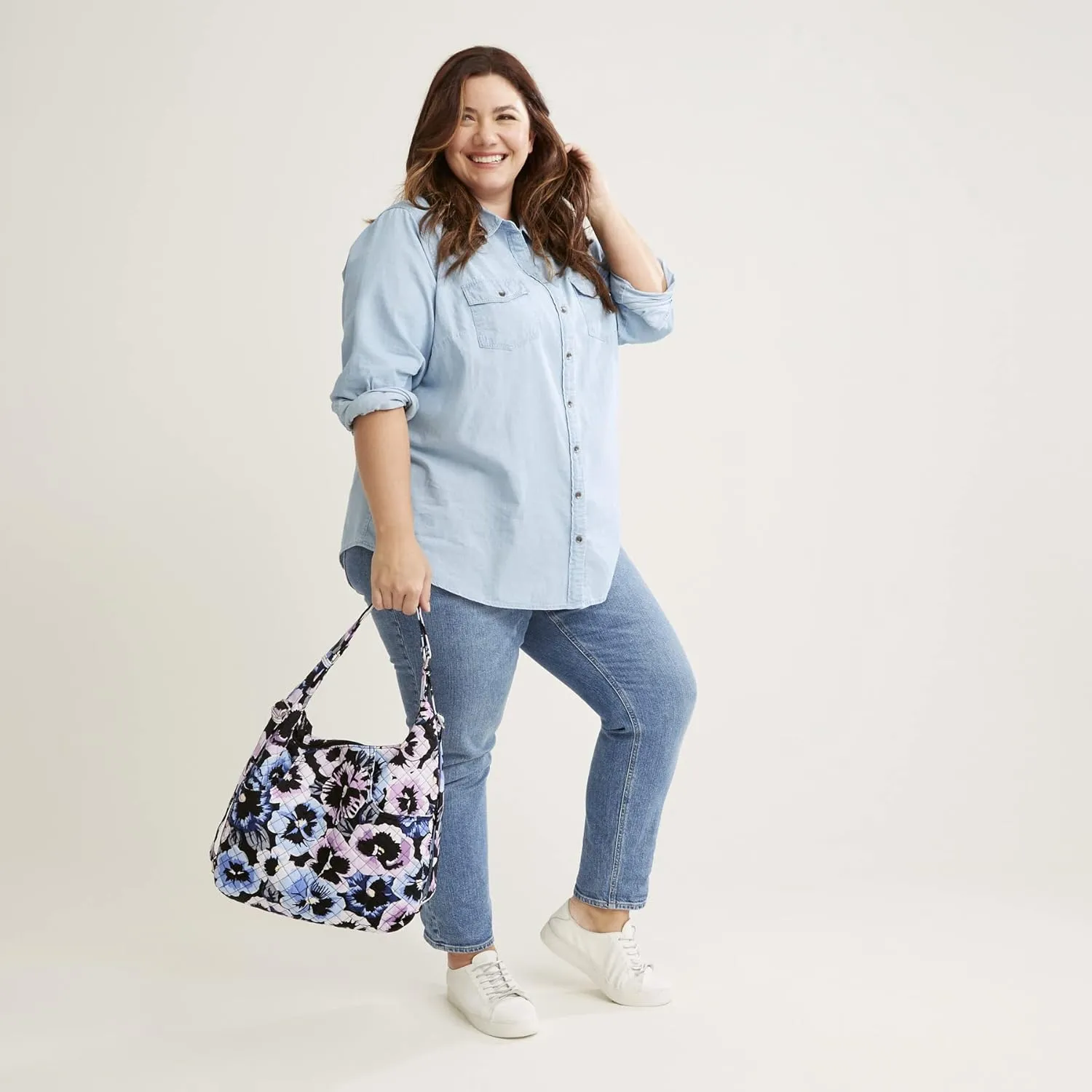 Vera Bradley Women's Cotton Convertible Backpack Shoulder Bag
