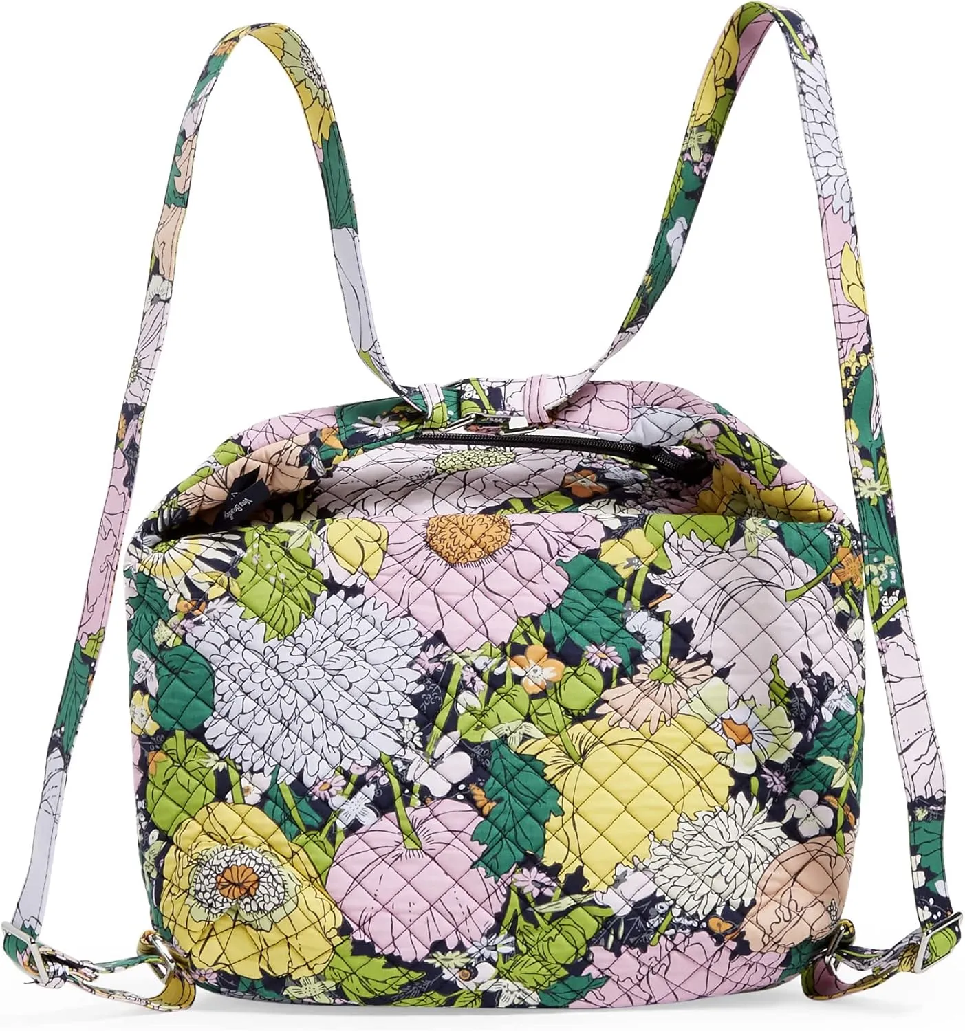 Vera Bradley Women's Cotton Convertible Backpack Shoulder Bag
