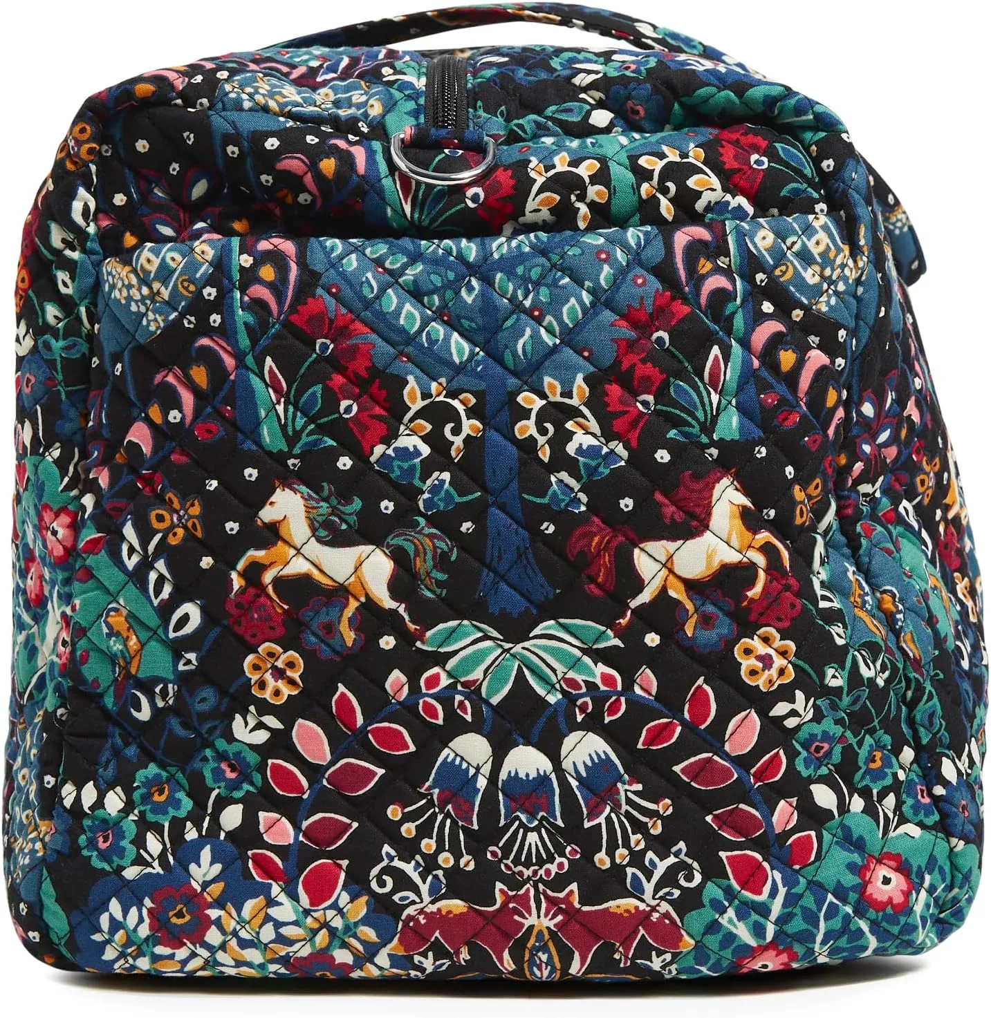Vera Bradley Women's Cotton Large Travel Duffel Bag, Enchantment, One Size