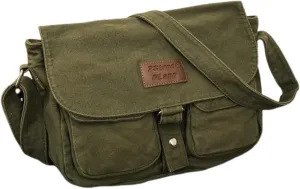 Vhitler Messenger Bag Canvas Crossbody Bag Grunge Y2k Bag Canvas Bag Trashy Y2k