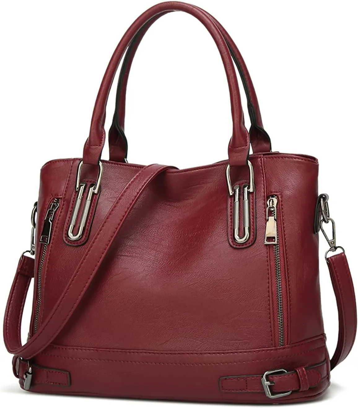 Vintage Handbag Women Crossbody Messenger Bags PU Leather Waterproof