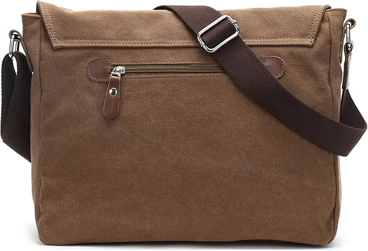 Vintage Men's Canvas Messenger Bag Laptop Shoulder Satchel Crossbody Bag