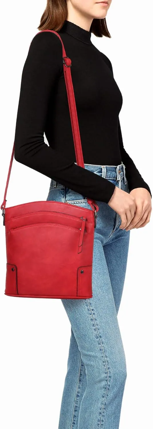 VONMAY Crossbody Bags for Women Purses Handbags Multi Pockets Shoulder Bag with Adjustable Strap