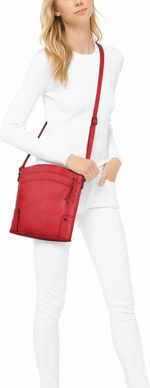 VONMAY Crossbody Bags for Women Purses Handbags Multi Pockets Shoulder Bag with Adjustable Strap