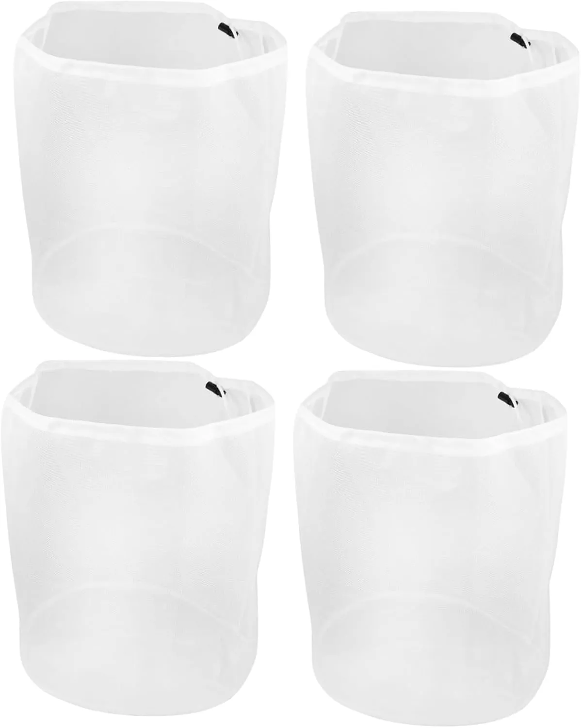 Washing Pouches 4 Pack Mesh Laundry Bags Drawstring Protect Your Clothes from Snags for College Dorms and Travel