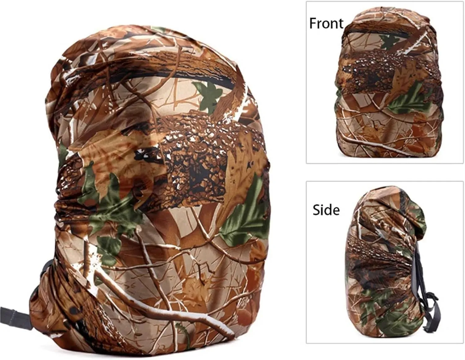 Waterproof Backpack Rain Cover Backpack Rain Cover Outdoor Camping Sun Protection Ultralight Waterproof Bags Cover 35-80L for Hiking，Camping(Color 02-55-60L)