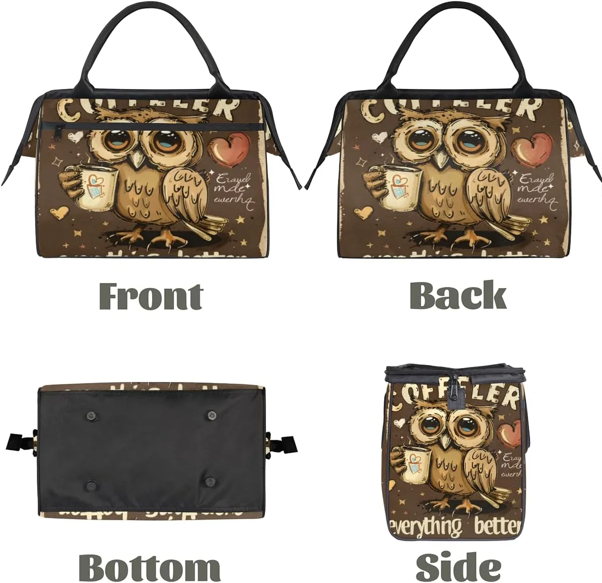 Weekender Overnight Bag for Women Waterproof Carry On Travel Duffle Bags