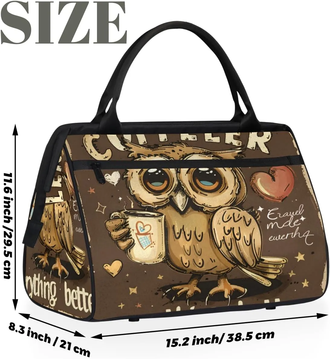Weekender Overnight Bag for Women Waterproof Carry On Travel Duffle Bags