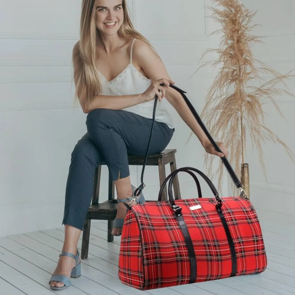 Women Large Duffel Bag, Ladies Carry-on Overnight Weekender, Womens Hand Luggage, Travel Bags for Teens & Girls