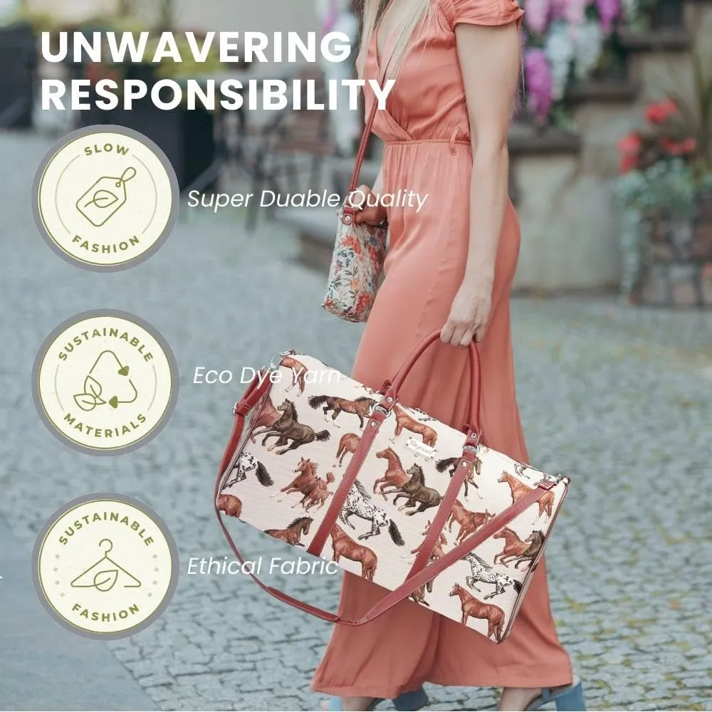 Women Large Duffel Bag, Ladies Carry-on Overnight Weekender, Womens Hand Luggage, Travel Bags for Teens & Girls
