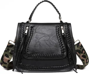 Women Messenger Bag Retro Shoulder Bag Female Shopping Width Shoulder Strap Crossbody Bag