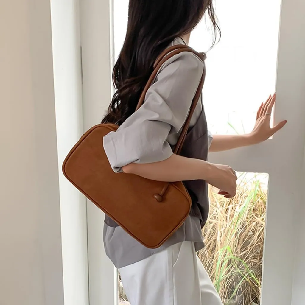 Women Shoulder Bag Korean Styles Armpit Bags Vintage Hand All-matching Underarm Bag Retro Commuting Bags for Everyday
