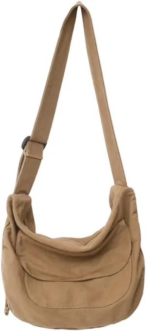 Women Shoulder Bag Large Messenger Bag Fashion Hobo Bag Canvas Crossbody Bags Casual Shopping Bag