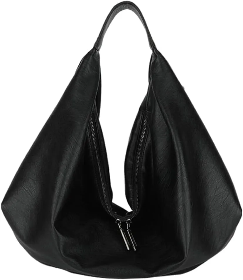 Women Tote Bag Vegan Leather Work Bag Soft Top Handle Bag Trendy Luxury Hobo Handbag Purse