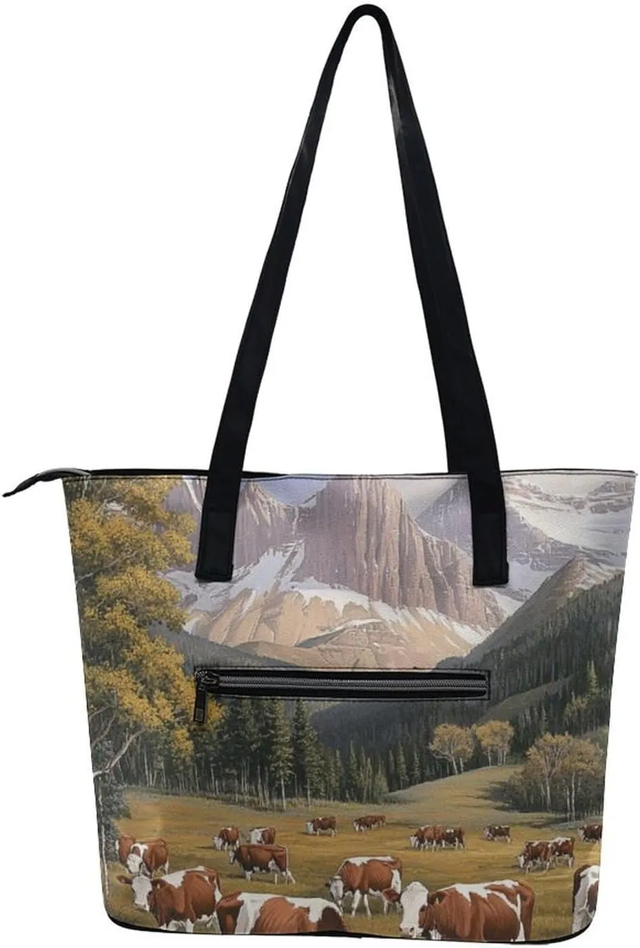 Women Tote Bags Handbags PU Leather Shoulder Casual Handbags