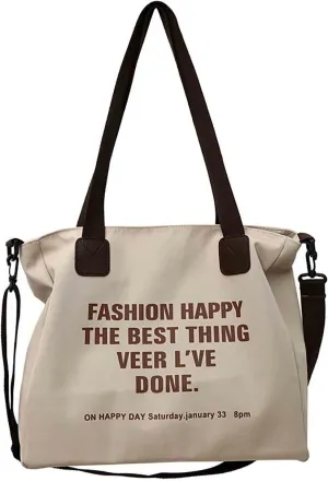 Women's canvas handbag Women's messenger bag Men's and women's fashionable retro messenger bag