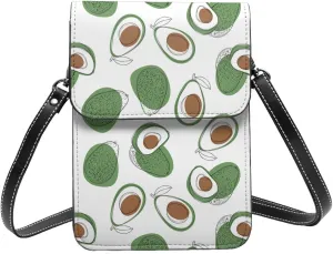 Womens Crossbody Bags Dandelion Pattern Phone Bag Wallet Purses Adjustable Strap