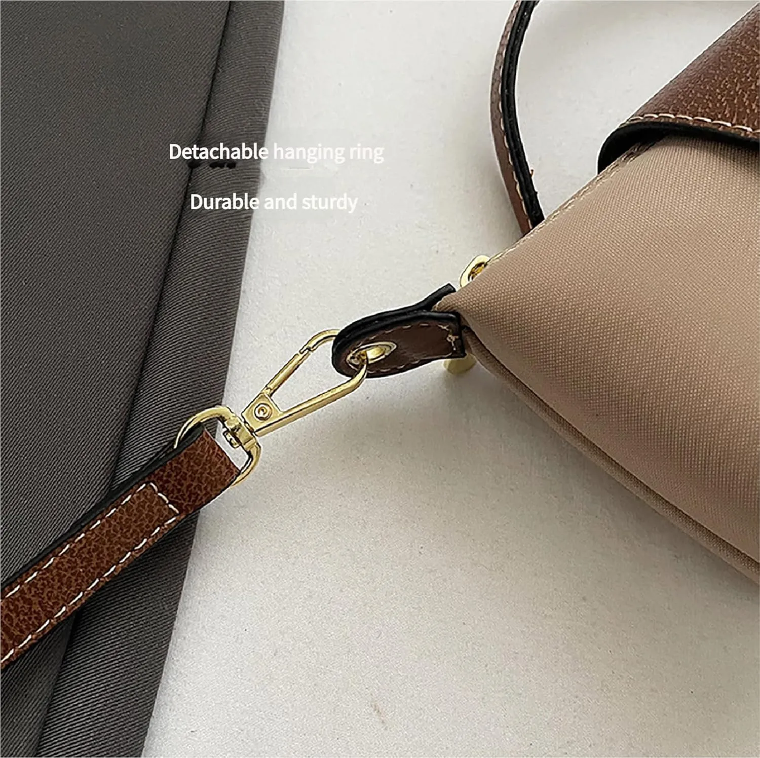 Women's Fashion Colorblock Mini Crossbody Bag, Handbags Purses with Adjustable Strap for Women, Solid Square Purse