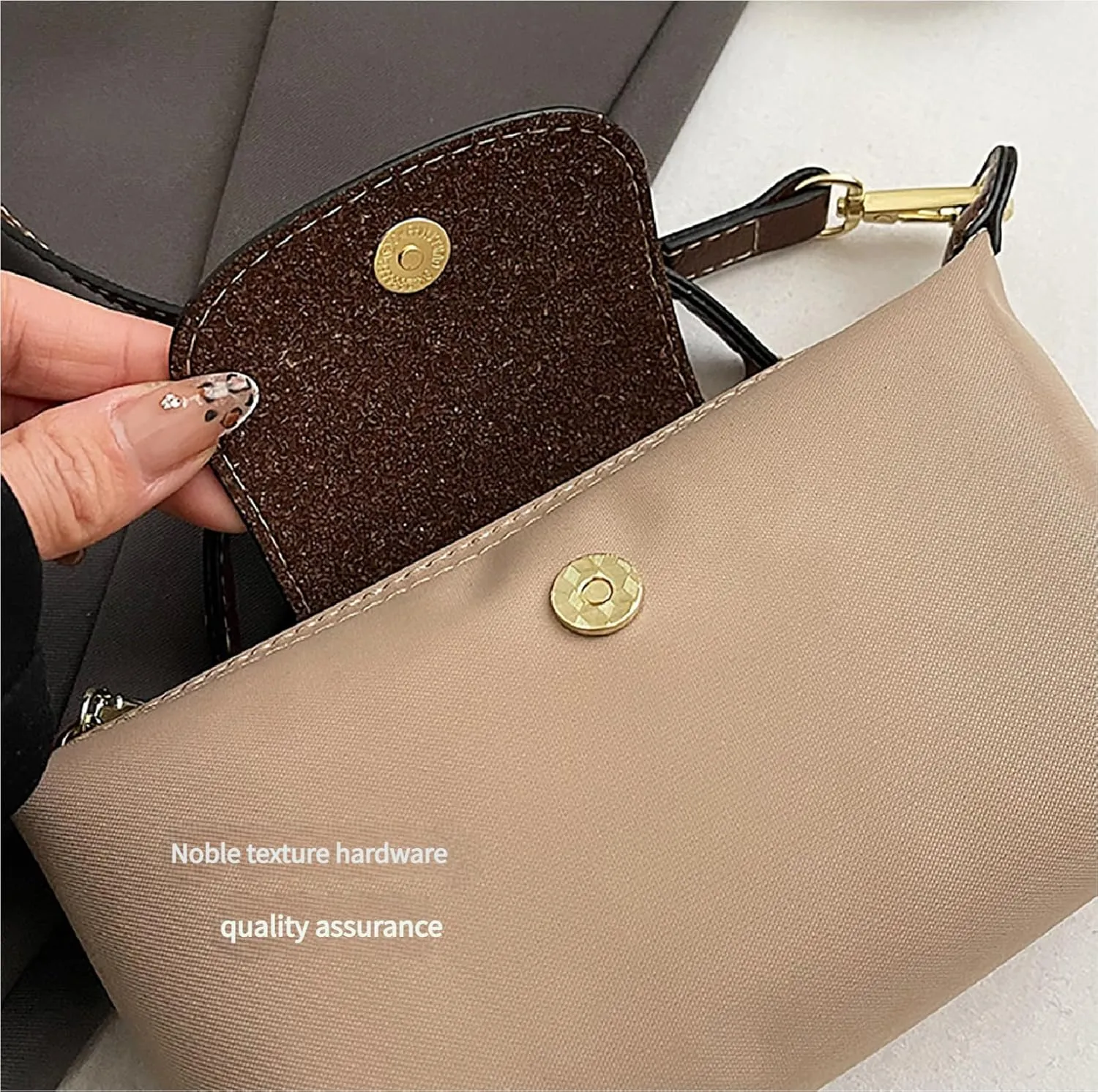 Women's Fashion Colorblock Mini Crossbody Bag, Handbags Purses with Adjustable Strap for Women, Solid Square Purse
