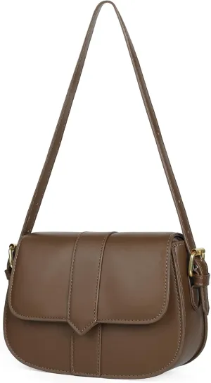 Women's Shoulder Bag Saddle Purse Preppy Style Female Crossbody Bag Retro Envelope Handbag Designer Briefcase