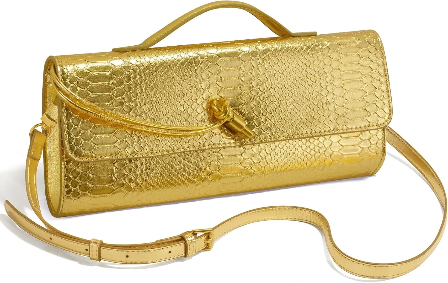 Woven Clutch Purses for Women, Leather Evening Bag Shoulder Handbag Formal Satchel Crossbody Purse Party Bag