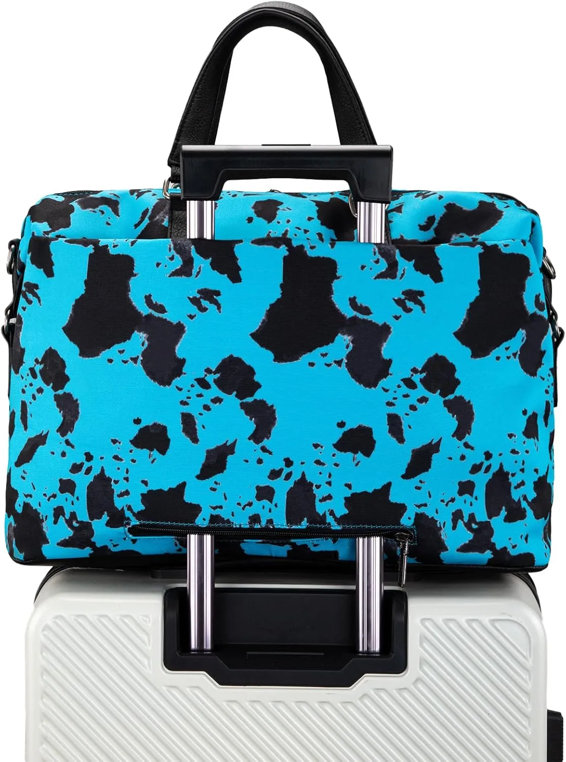 Wrangler Oversized Cow Print Weekender Bag - Travel Duffle for Women - Overnight Bag WG133-5110TQ