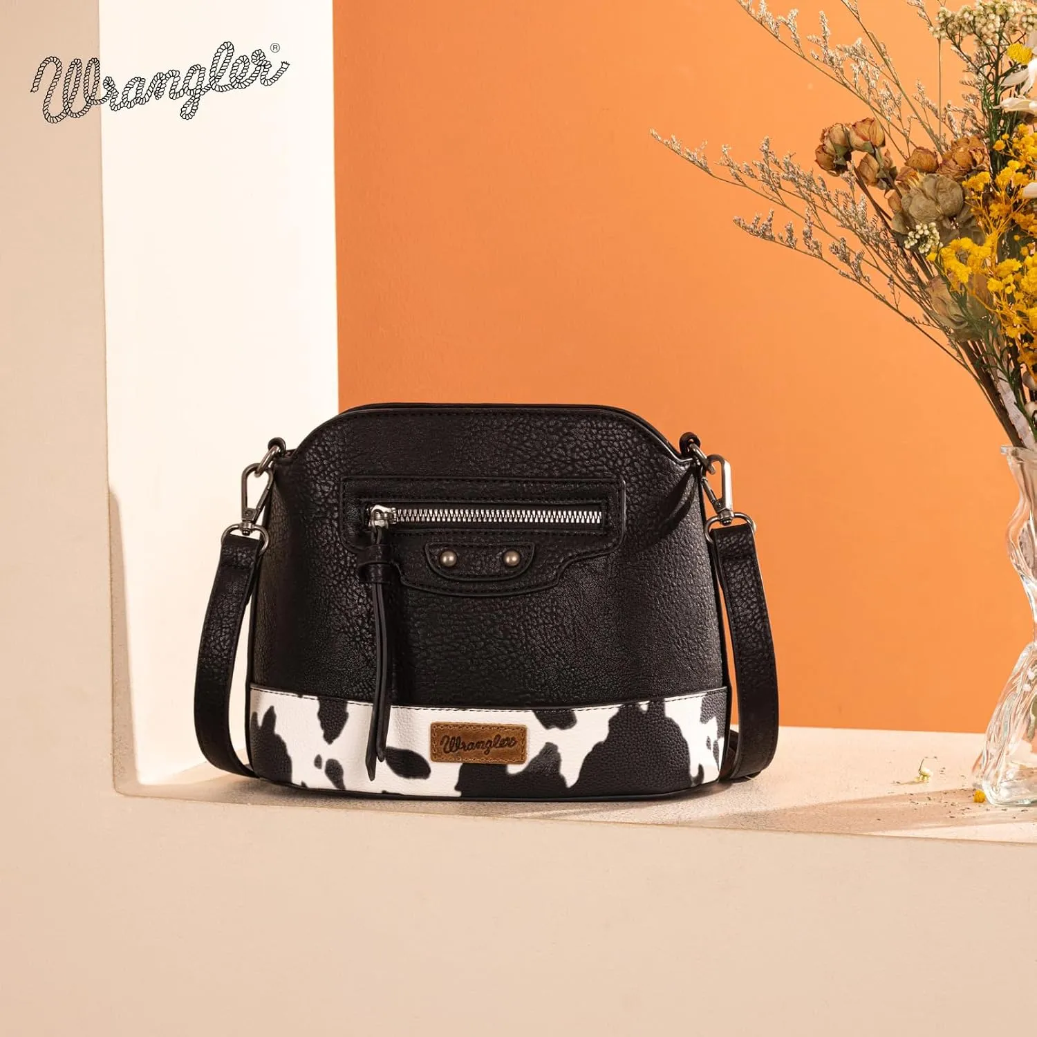 Wrangler Small Crossbody Bags for Women Shoulder Cute Purses and Handbags with Adjustable Strap