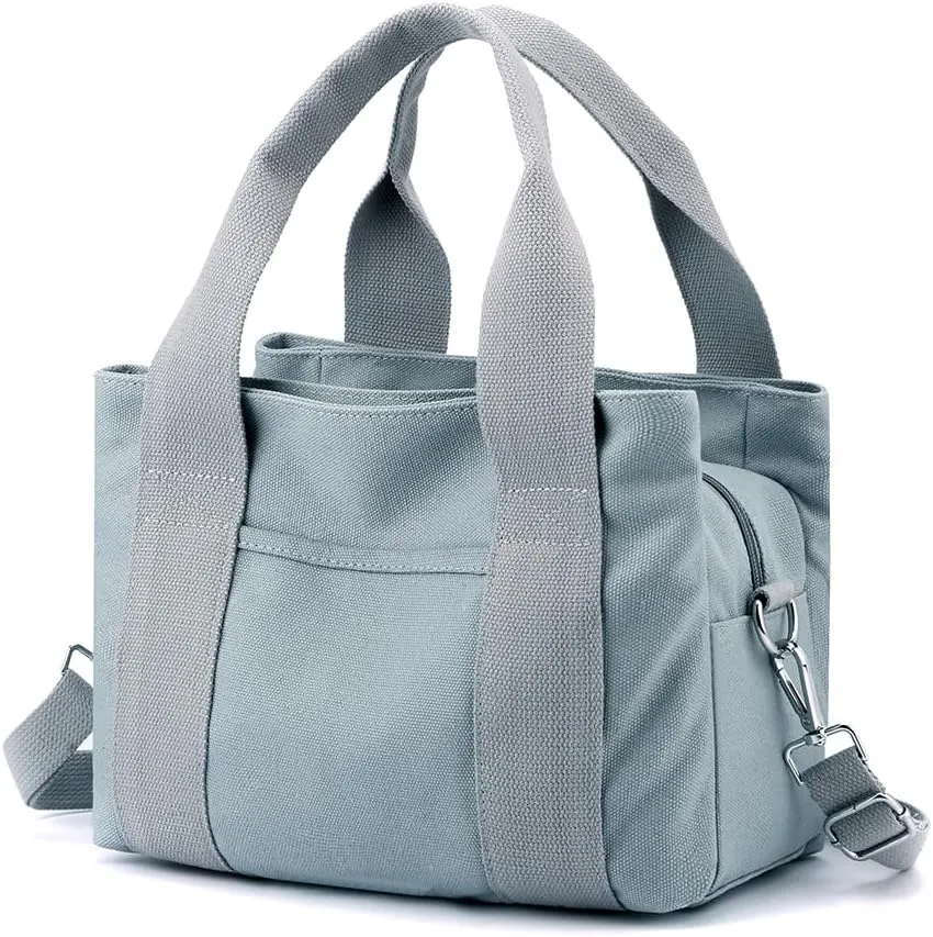 Wxnow Canvas Messenger bags for women,Tote Crossbody Shoulder Bag Satchel Purse