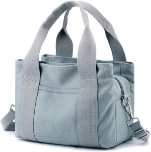 Wxnow Canvas Messenger bags for women,Tote Crossbody Shoulder Bag Satchel Purse